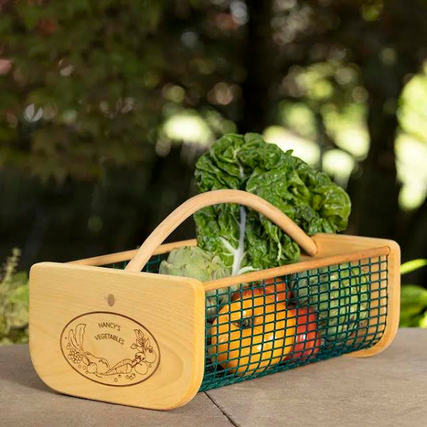 Enhance Mom's Gardening Experience with a Personalized Multi-Purpose Gardening Basket | Perfect Gardening Gifts for Mom