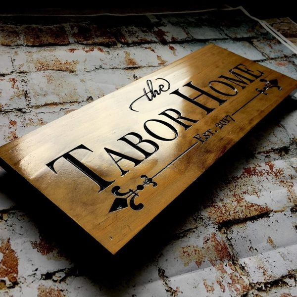 Personalized House Sign, a welcoming feature among Personalized and Sentimental Gifts.
