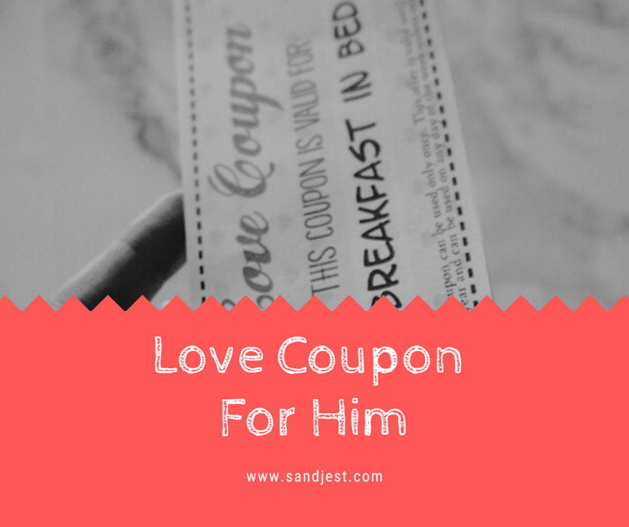 A lovely love coupon for your boyfriend