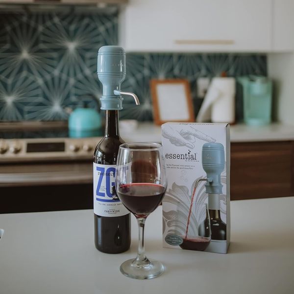 Aervana Essential Electric Wine Aerator and Dispenser for a seamless wine experience