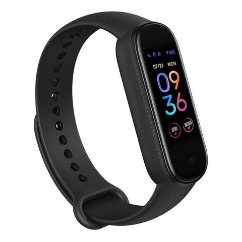 Amazfit Band 5 Activity Fitness Tracker, a smart 21st birthday gift for health-conscious individuals.