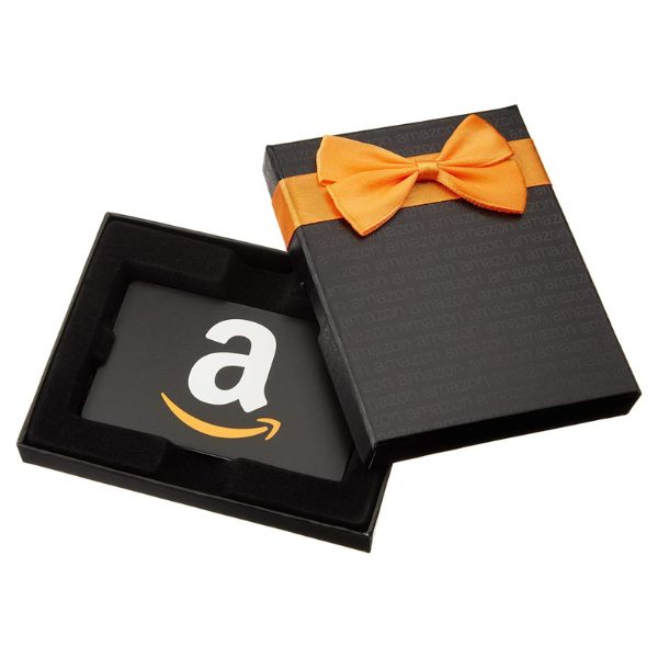 Gift endless possibilities with the Amazon.com Gift Card in Various Gift Boxes, the perfect present for any occasion and recipient.