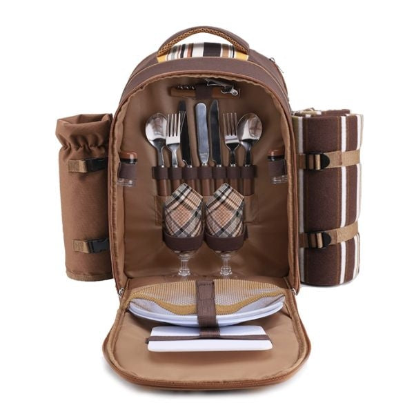 Apollo Walker Picnic Backpack Bag for 2 as a romantic gift for couples' outdoor picnics.