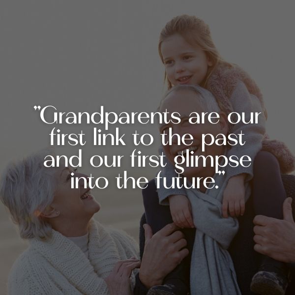 Warm Appreciation Quotes for Grandparent on a cozy image