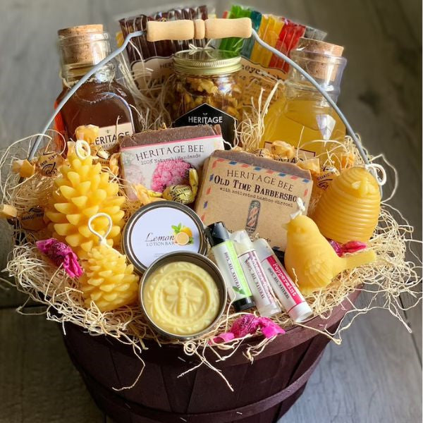 Discover Artisanal Jams and Honey Basket, a flavorful gift idea for Mother's Day.