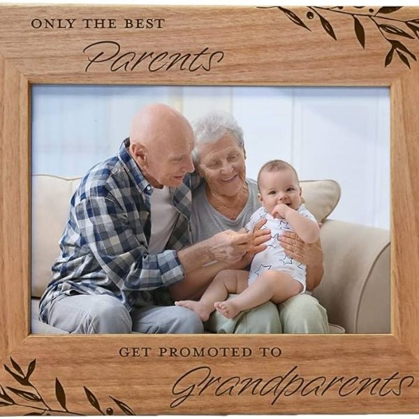 A personalized Artwork Picture Frame for Grandparents, a heartfelt and cherished Christmas gift