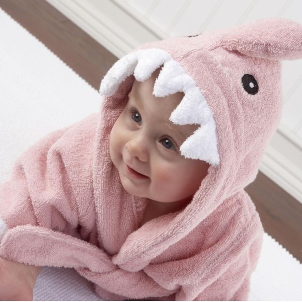 Transform bath time into a magical experience with Baby Aspen's Unicorn Hooded Robe, a whimsical and cozy baby girl gift.