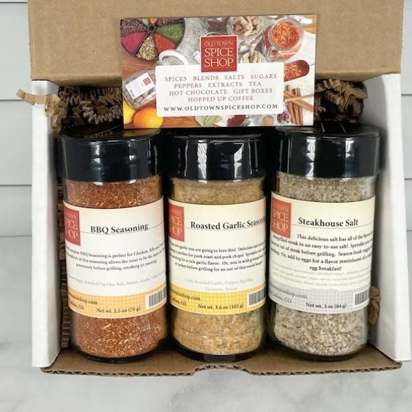 Backyard Barbecue Gift Set, unique grilling spices and sauces