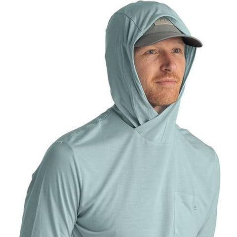 Bamboo Lightweight Hoodie, ideal for a father's day fishing trip.