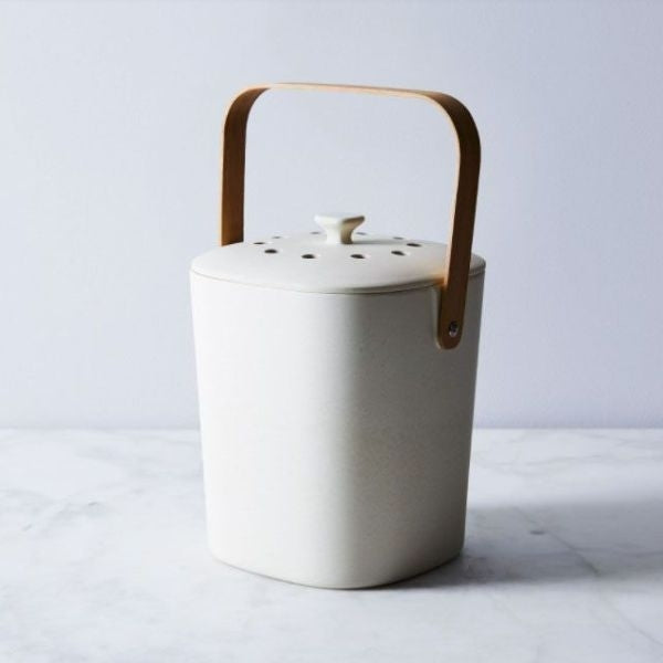 The Bamboozle Bamboo Compost Bin is an eco-friendly Christmas Gift for Parents.