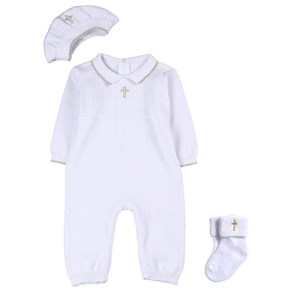 Personalized Keepsakes: An elegant baptism gown or suit for a memorable baptism ceremony.
