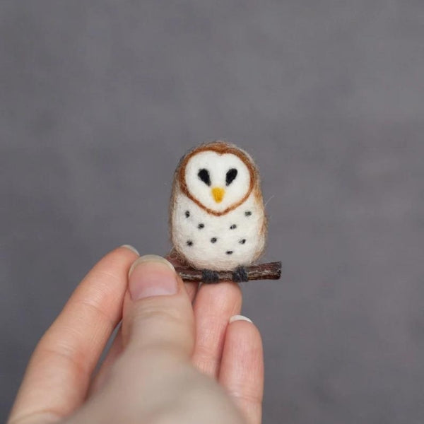 Barn Owl Pin adds a touch of wildlife charm to the collection of owl gifts