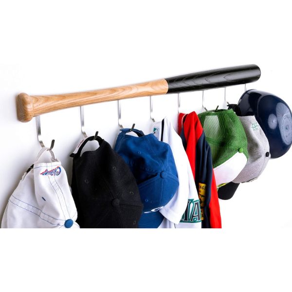 Baseball Bat Coat Rack combines functionality with a love for the game, a creative pick among baseball coach gifts.