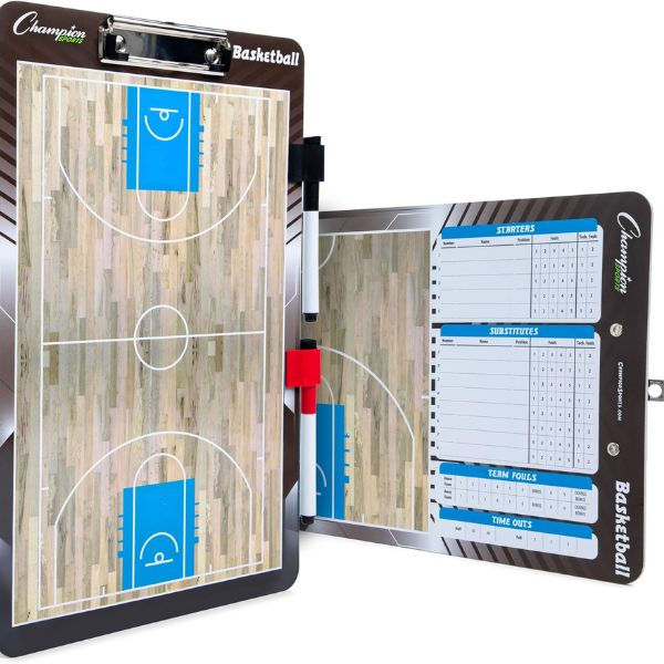 Basketball dry erase board for tactics - useful basketball coach gifts