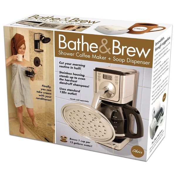 "Bathe & Brew" Prank Box - A hilarious and unique Father's Day gift for a playful surprise.