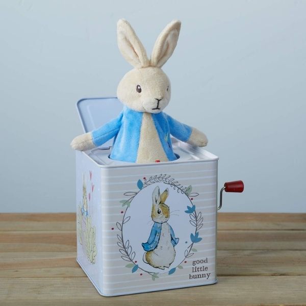 Beatrix Potter Peter Rabbit Jack-in-The-Box offers delightful Easter surprises for kids.