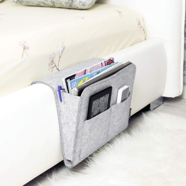 Bedside Caddy, the perfect organizer for expecting dads' essentials