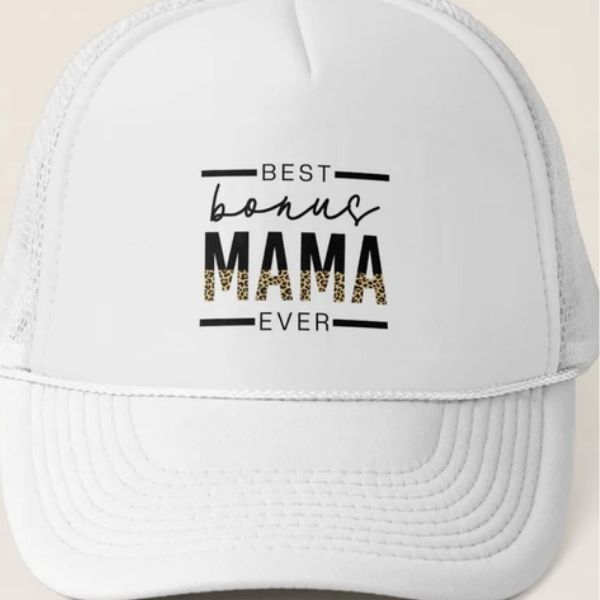 Best Bonus Mama Trucker Hat christmas gift for stepmom