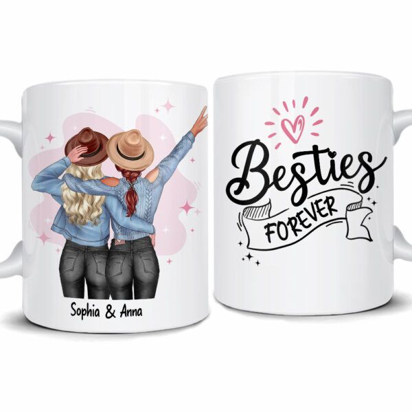 Show appreciation for your best friends with this personalized mug, delivered free on Free Shipping Day