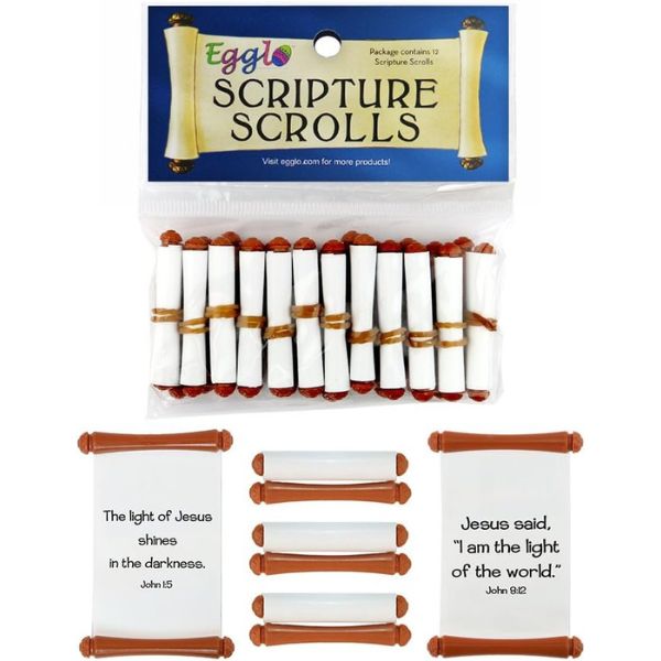 Bible Scripture Scroll Toys, an innovative and interactive Christian Easter gifts for kids to explore scripture