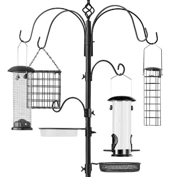 Functional bird-feeding station, thoughtful gardening gift for wildlife-loving dads.