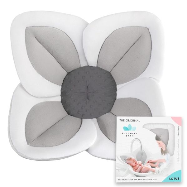 Blooming Bath Lotus as a blooming sensation for Baby Day bath time.