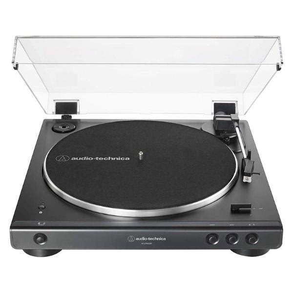 Stylish Bluetooth Record Player, a perfect graduation gift for her, offering vintage vibes with modern technology.