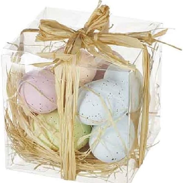 Box of Pastel Easter Eggs is a vibrant and festive, perfect for Easter celebrations.