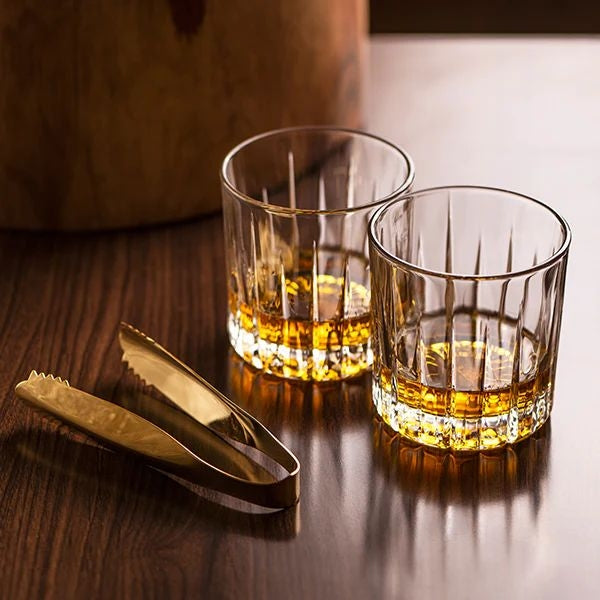 Thoughtful gift for boyfriend's dad - Boyfriend's Dad Whiskey Glasses - for the connoisseur of fine spirits