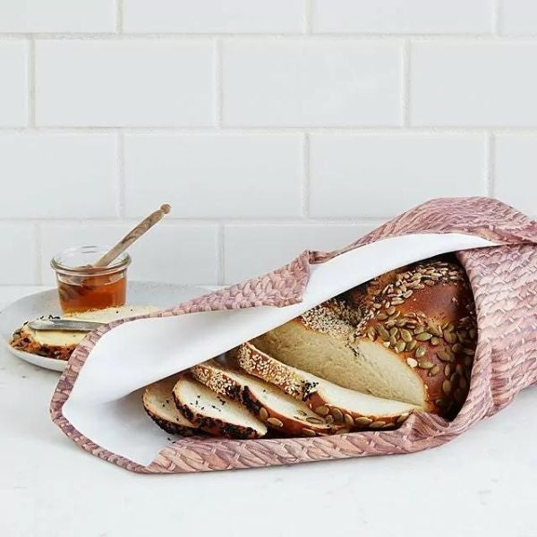 Handy bread warming blanket, an innovative New Year's Eve hostess gift.