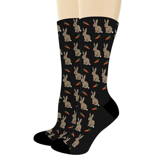 Bunny Crew Socks is a fun and cozy socks, adding a playful touch to Easter gifts for men.