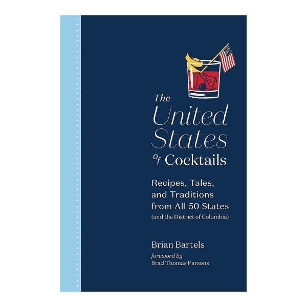 "The United States of Cocktails" by Brian Bartels is an intriguing Christmas Gift for Parents.