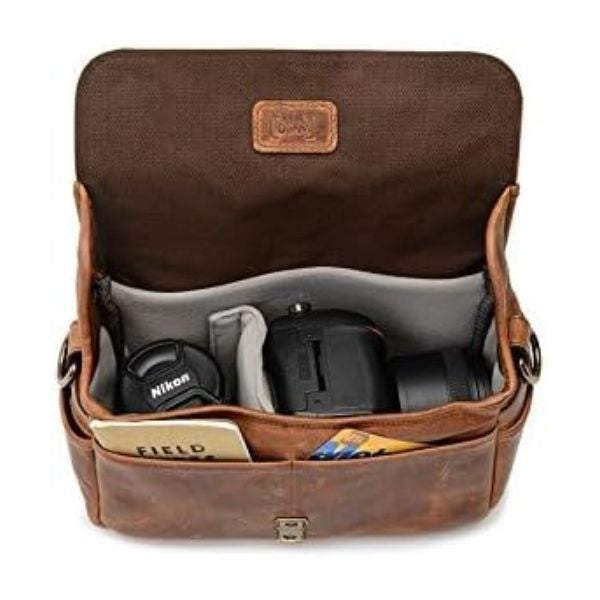 A spacious Camera Bag with insert as a versatile birthday gift for dad's photography passion