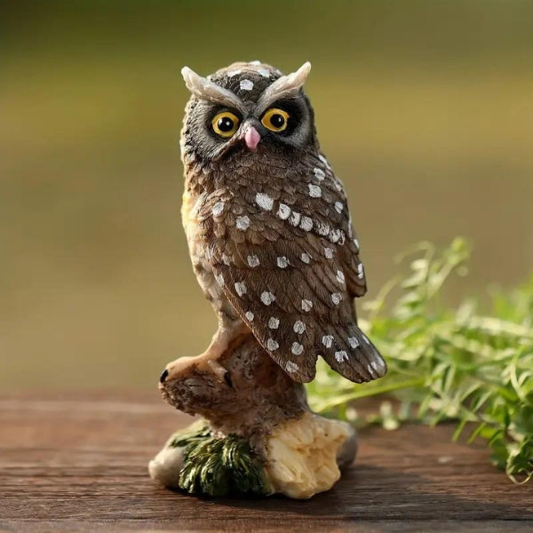 Owls in gifts are seen as symbols of luck and insight.