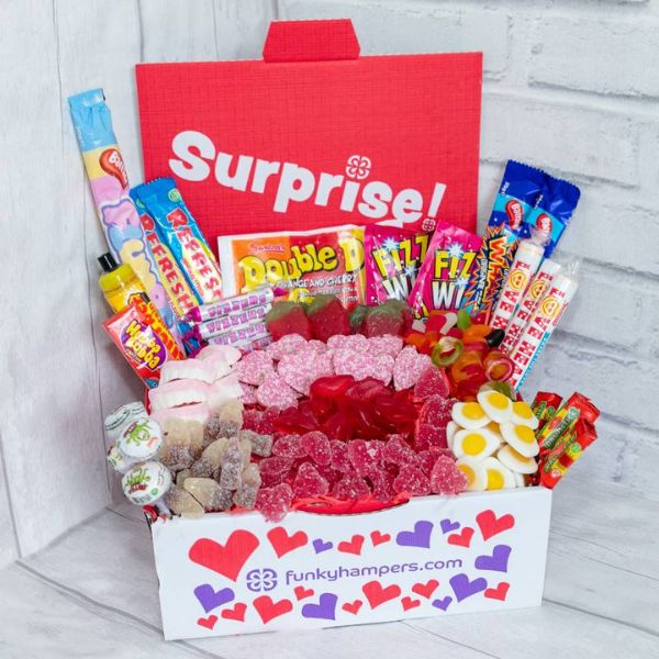 Irresistible candies in a love box, a sweet and thoughtful gift choice among Valentine's Gifts for Kids.