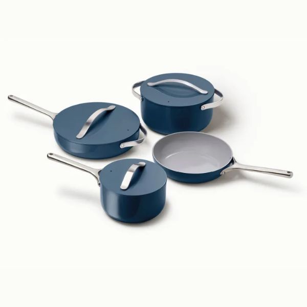 A Caraway Cookware Set is a stylish and functional Christmas gift for couples.