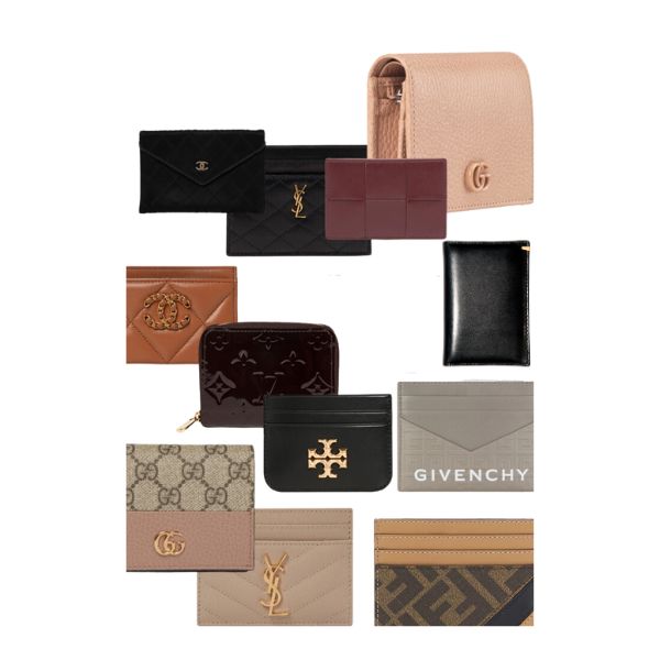 A chic card case from the women's wallets and accessories collection is a stylish inclusion in your lineup of gifts for girlfriends' moms