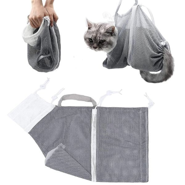 Make bath time a breeze with our cat bathing bag