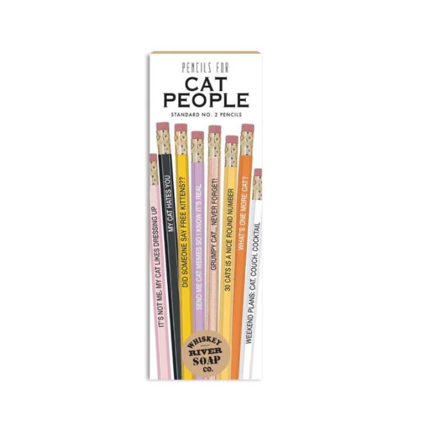 Cat People Pencils are a playful choice for cat moms, perfect for jotting down notes or doodles.