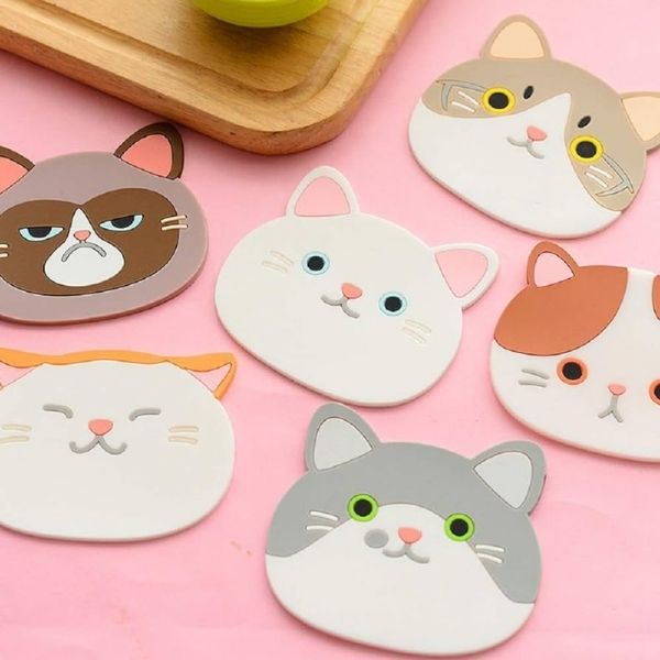A kitchen necessity for cat lovers, these cat-shaped pot holders add a fun twist to your cooking routine
