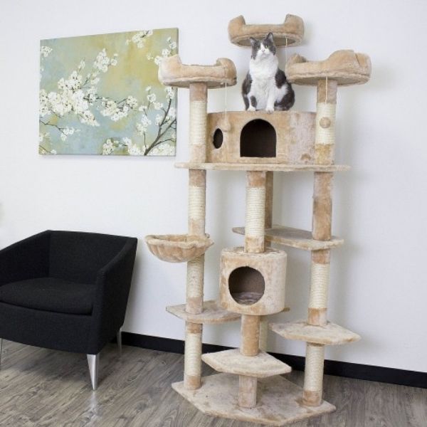 Kitty’s kingdom awaits! A purrfect tower for your feline royalty