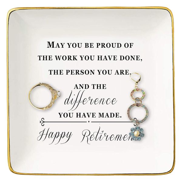 Elegant Ceramic Jewelry Holder, a useful and chic nurse retirement gift