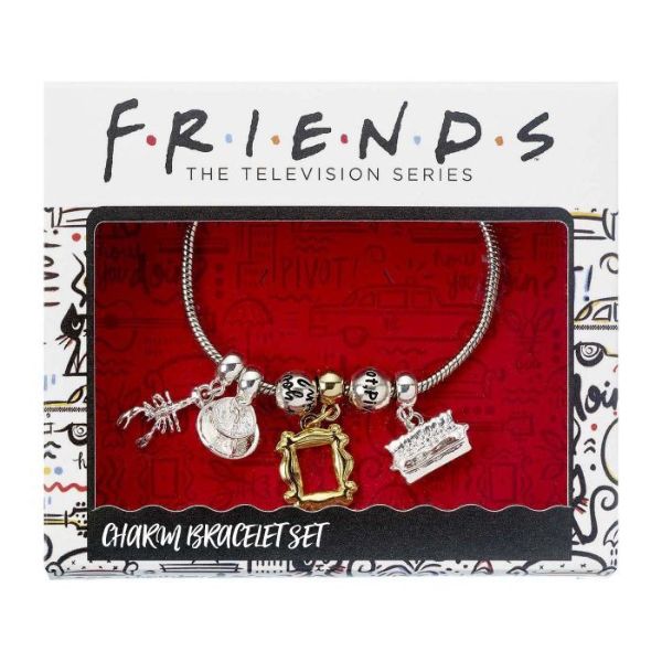 A delightful charm bracelet adorned with symbols of friendship, a whimsical and personalized anniversary gift for friends