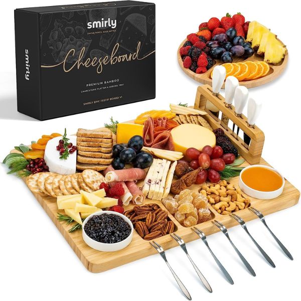 Cheese Board Set, a perfect wedding gift for friends who love hosting.