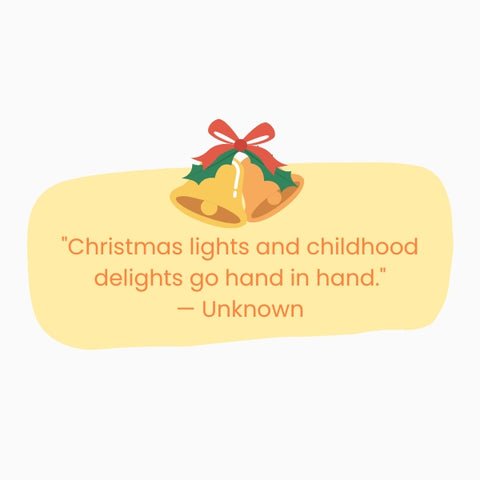 Festive lights and cherished sights with these childhood Christmas memories quotes