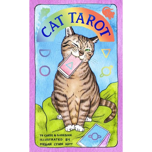 Chronicle Books 'Cat Tarot' is a mystical gift for cat moms, revealing the future with a feline touch.