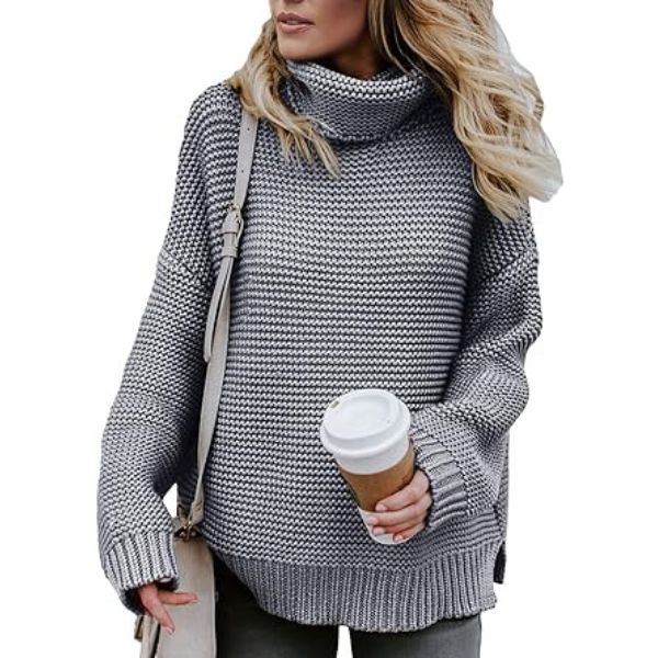Chunky Turtleneck Sweaters, cozy and fashionable winter wear for son's girlfriend.