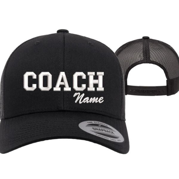 Stylish coach cap on field - essential basketball coach gifts