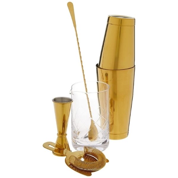 Cocktail Mixer Set, a sophisticated choice for celebrating her academic achievements.