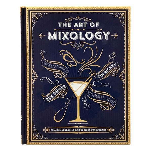 Equip your dad with mixology knowledge with a Cocktail Recipe Book, a fun and informative 60th birthday gift.